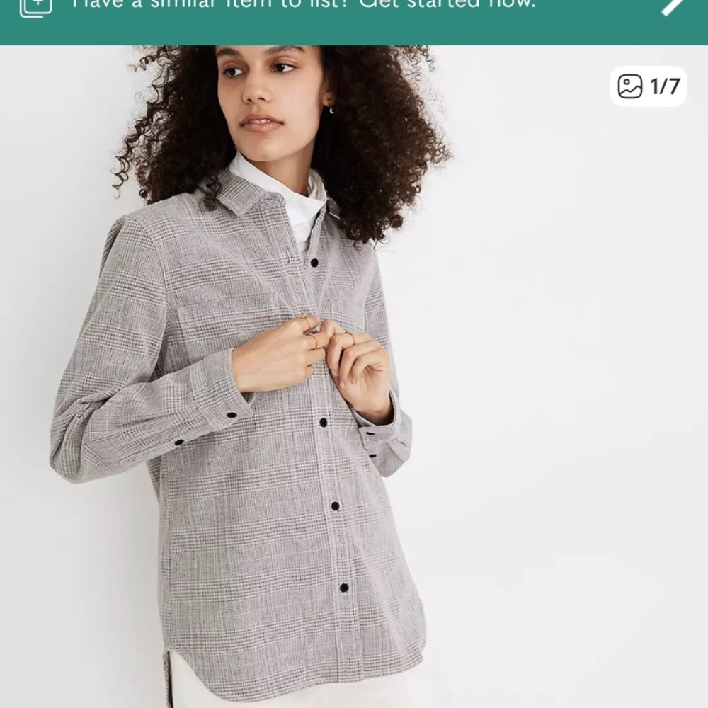 Madewell Corduroy Shirt. Size:XL
